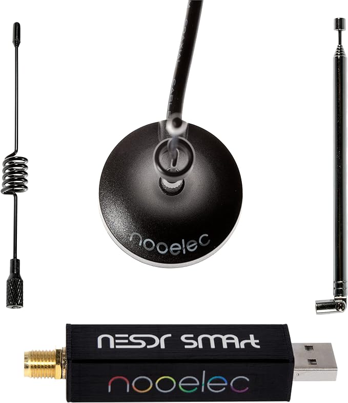 Explora el Mundo de la Radio con el Paquete Nooelec RTL-SDR v5 – NESDR SMArt: Desde Ondas Cortas hasta Frecuencias Elevadas a través de USB