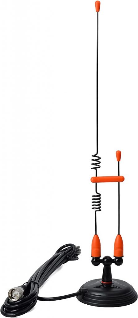 «Explora la Fuerza y Resistencia de la Antena Dual UAYESOK VHF UHF para Automóviles»