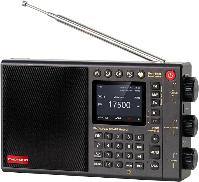 «Explora el Mundo del Sonido con la Innovadora Radio Digital CHOYONG LC90»