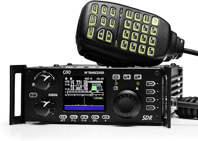 G90 de Xiegu: La Mejor Radio HF Compacta con Antena Automática para Aficionados Aventureros