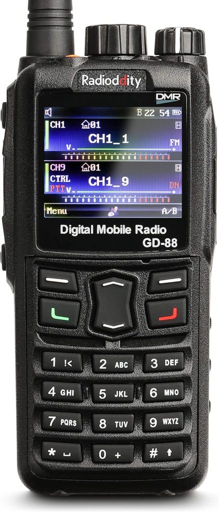 Descubre la Revolucionaria Radioddity GD-88 DMR: Comunicación Avanzada en Tus Aventuras