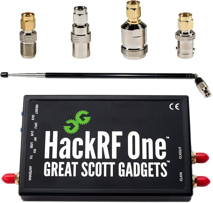«Explora el Espectro con el Versátil SDR HackRF One y Antena ANT500»