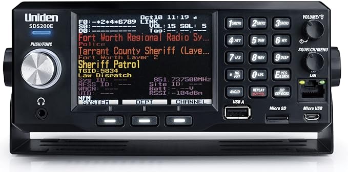 Descubre el Mundo de las Frecuencias con el Innovador SDS-200ED UNIDEN Portable Scanner